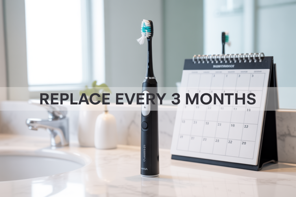 how often should you replace your electric toothbrush