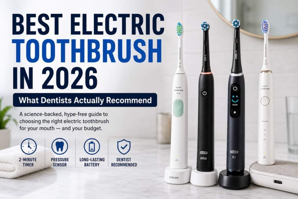 Best electric toothbrush in 2026 what dentists actually recommend